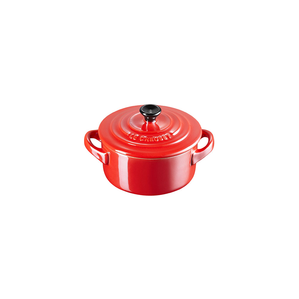 Le Creuset Mini Ceramic Casserole Cherry Red, 10cm