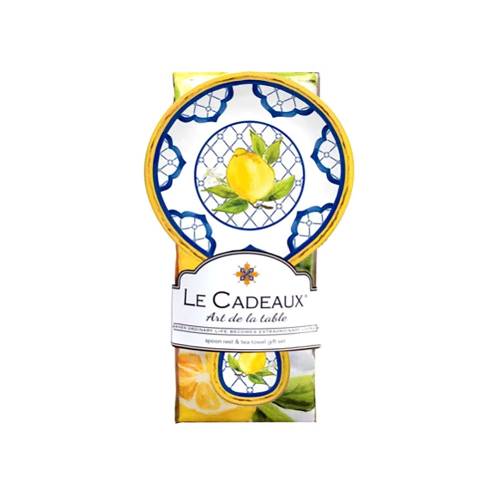 حاملة ملعقة مع منشفة شاي، باليرمو، لو كادو