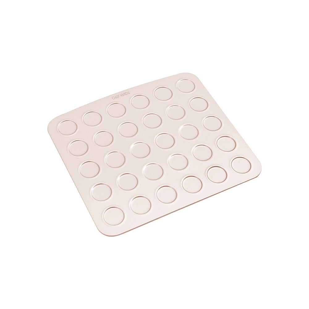 صينية ماكارون وكوكيز 30 قطعة، مانعة للالتصاق، شيفمايد