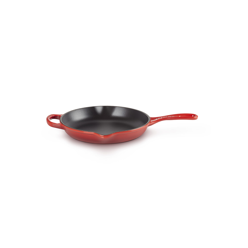 Le Creuset Cast Iron Round Skillet Cherry Red, 23cm