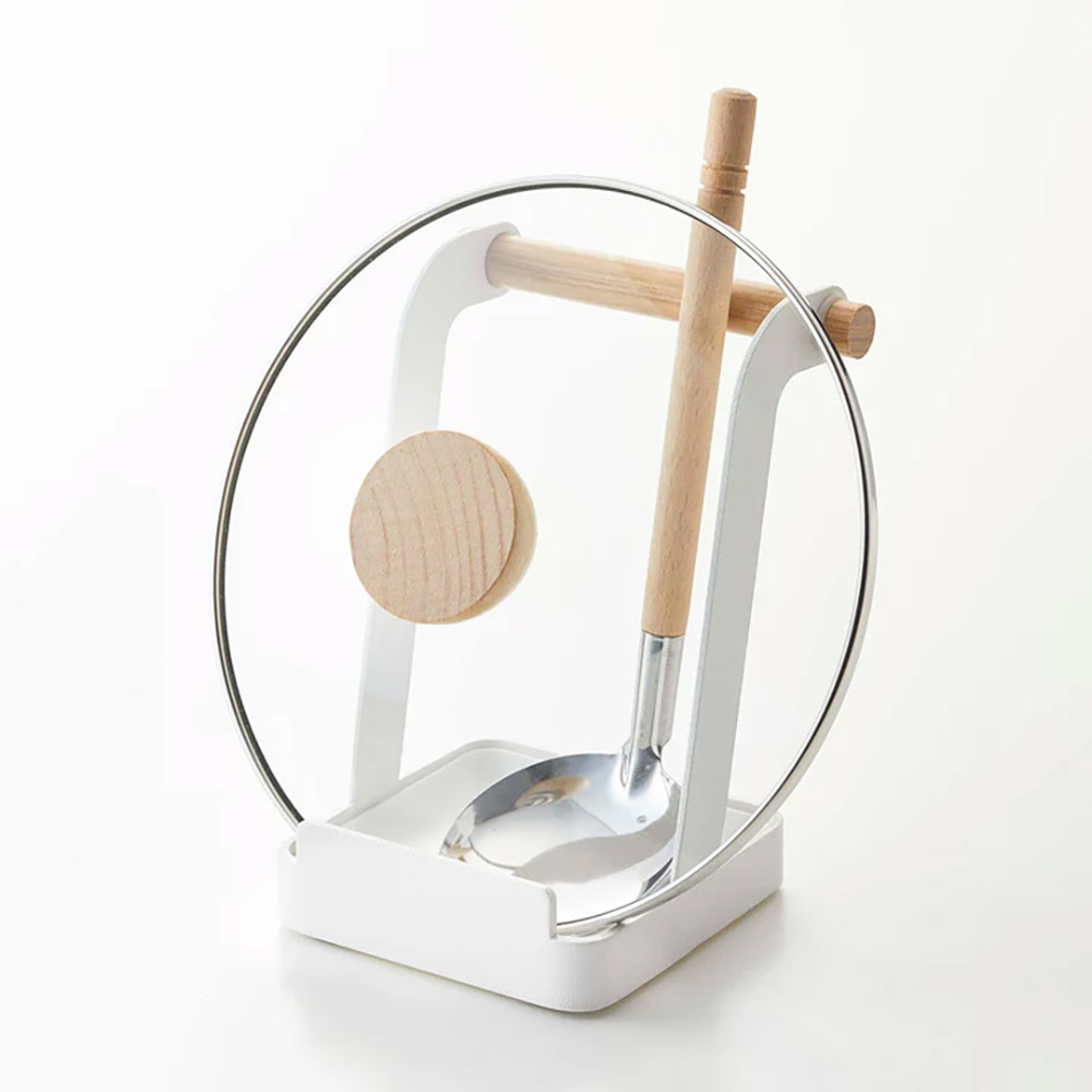 Yamazaki Tosca Ladle and Pot Lid Stand 