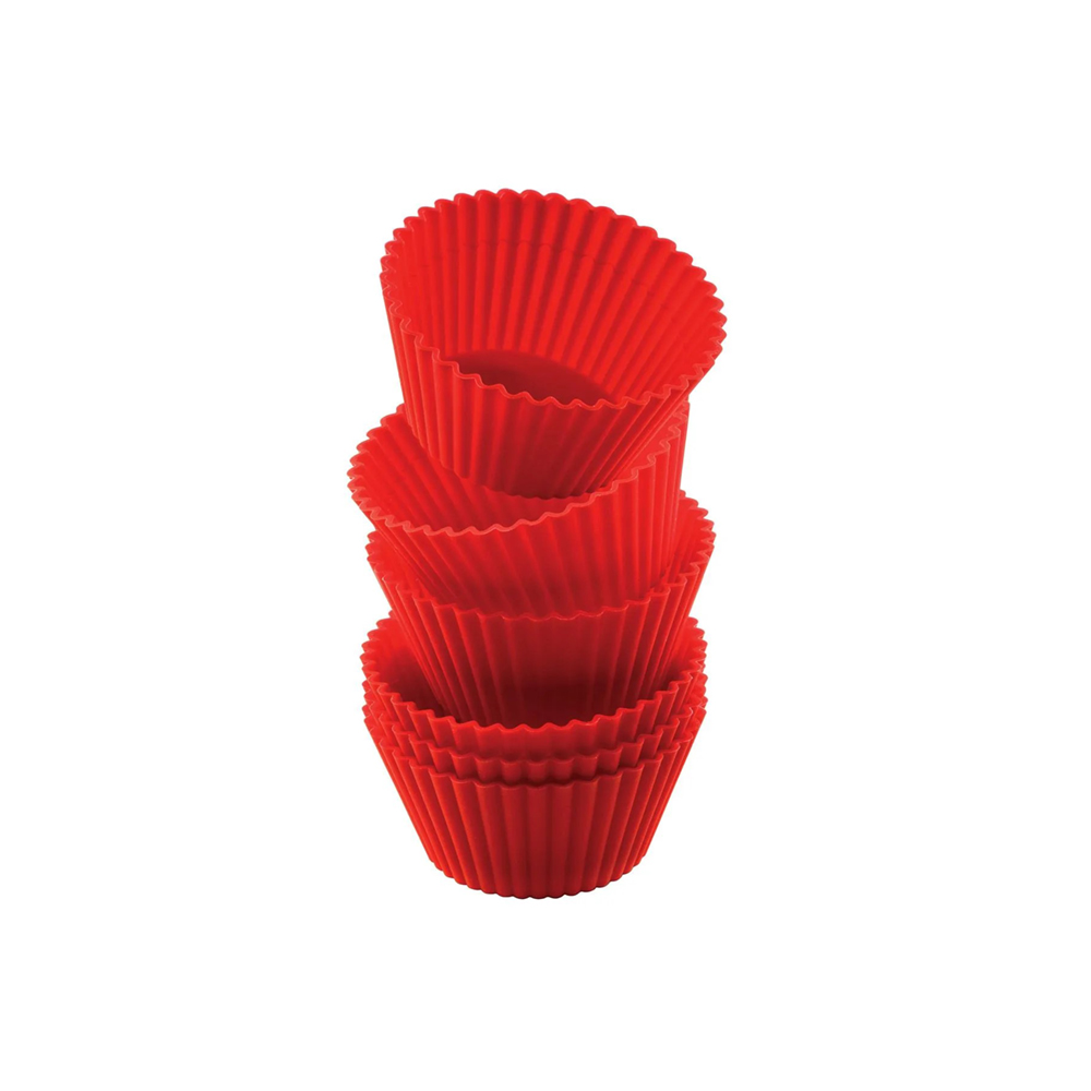 طقم 6 قوالب مافن صغيرة متكررة الاستخدام، كلاسيك، سيليكومارت