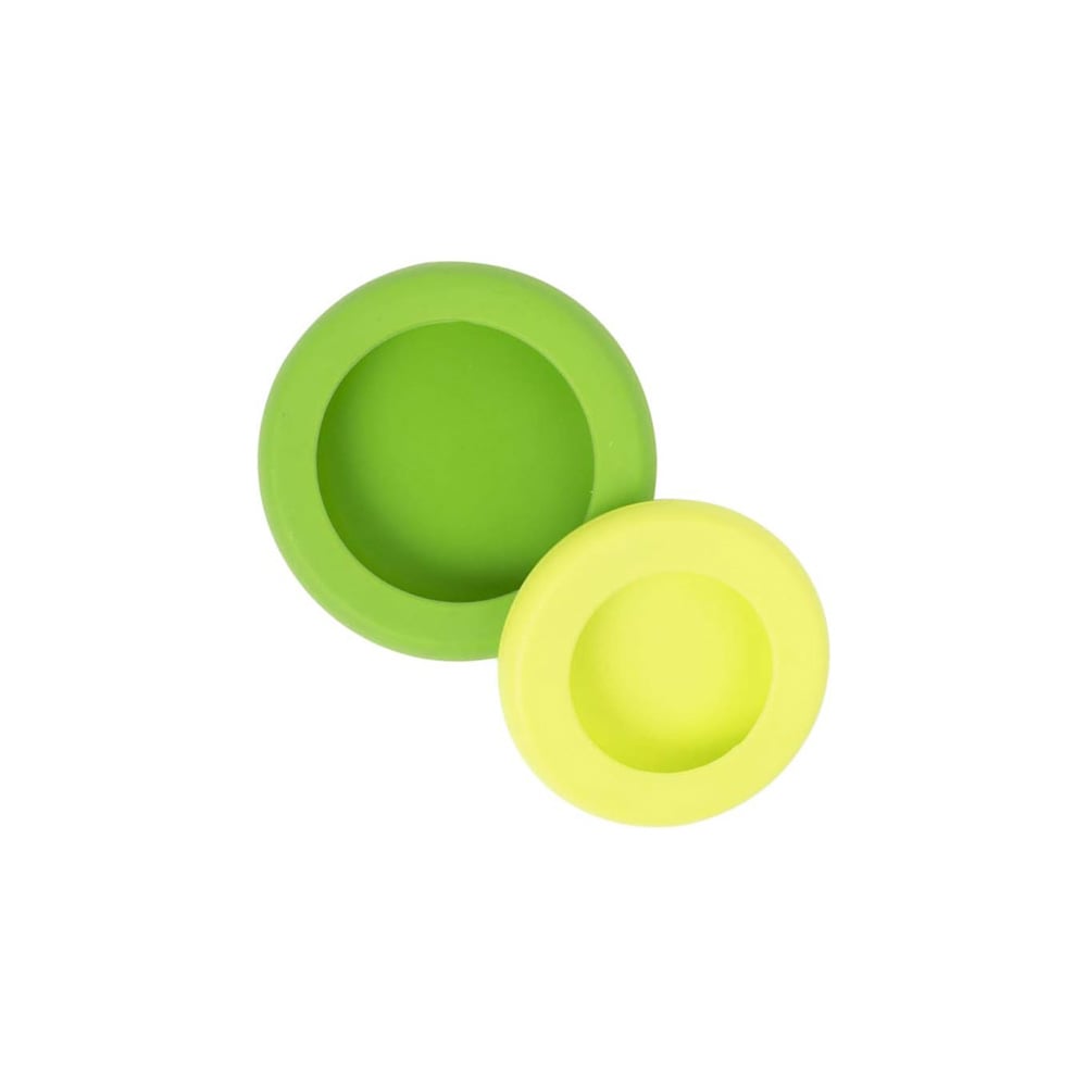 طقم 2 حافظة حمضيات سيليكون متكررة الاستخدام، فود هاجرز