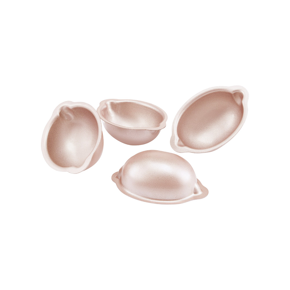 CHEFMADE Non-Stick Mini Lemon Cake Moulds 9cm, Set of 4