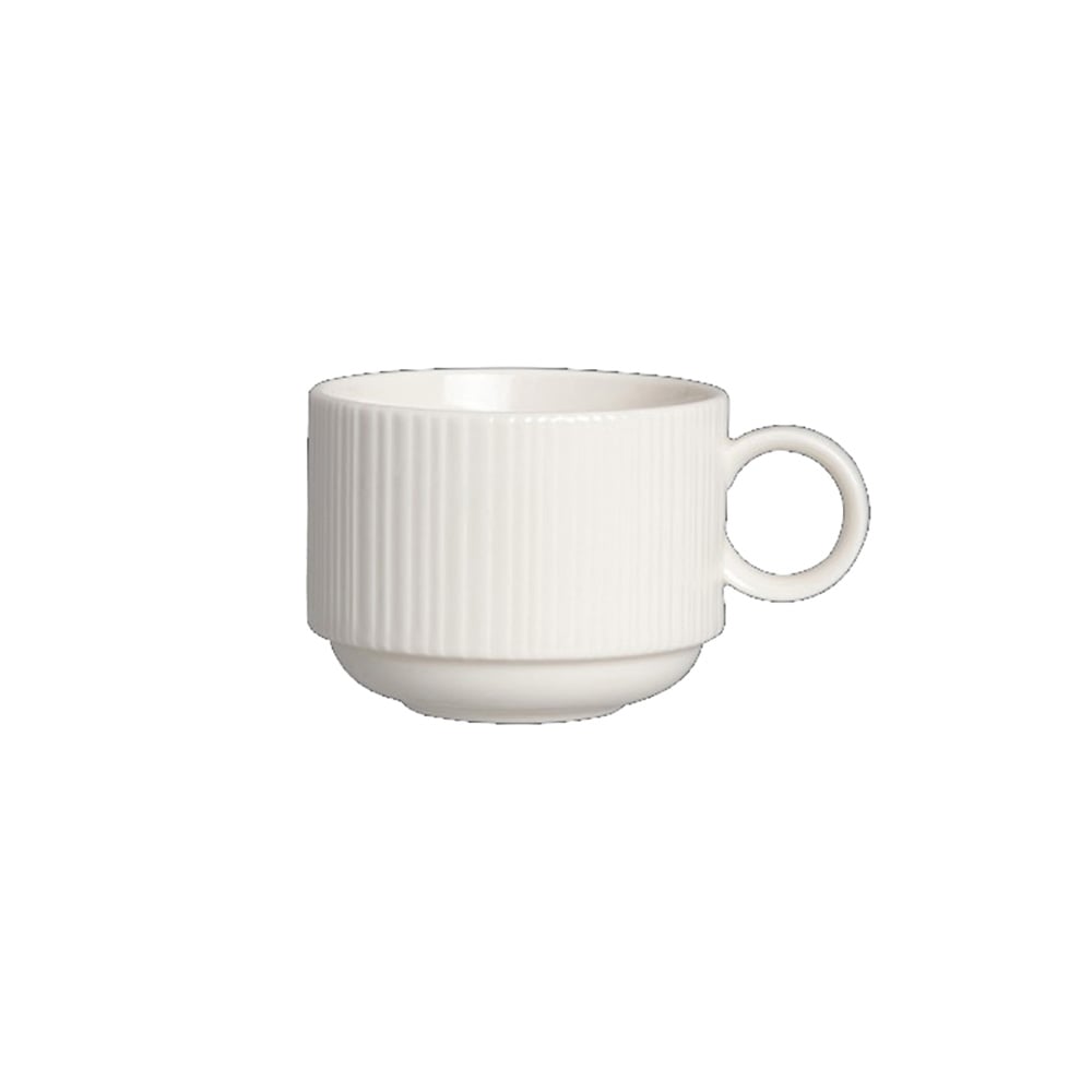 كوب شاي مع طبق 210 مل، تصميم توضيب متداخل، كونكورد، ستيلايت