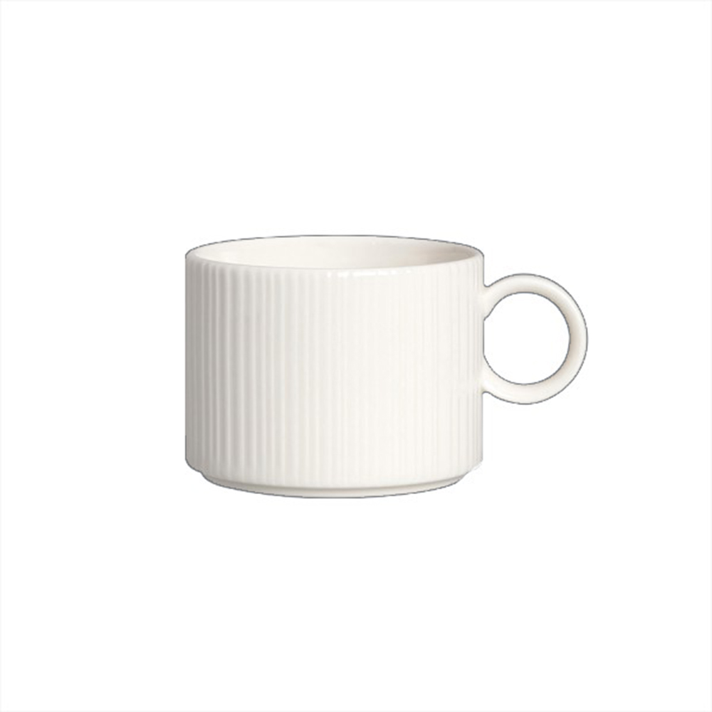 كوب شاي مع طبق، 228 ملليتر، قاعدة مسطحة، كونكورد، ستيلايت