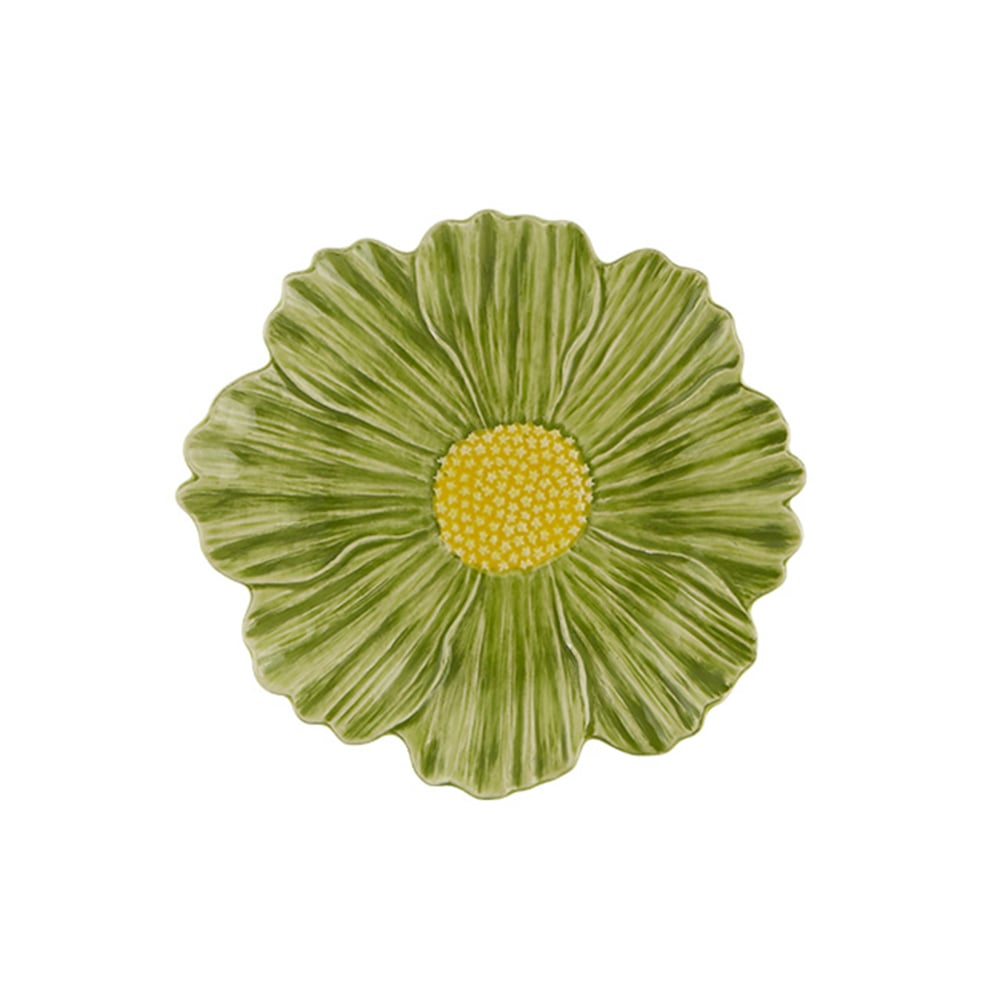 طبق حلويات بشكل ورقة كوزموس خضراء، ماريا فلور، بوردالو بينيرو