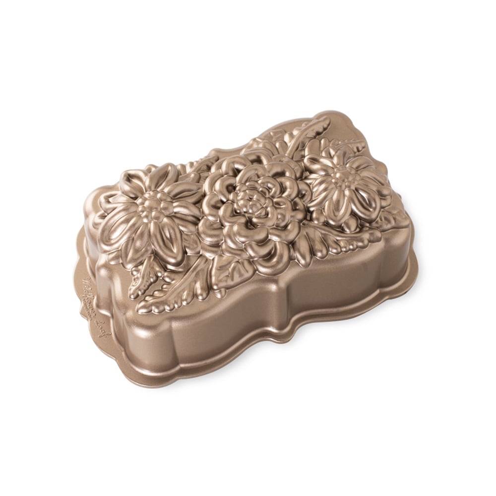 Nordic Ware Wildflower Loaf Pan