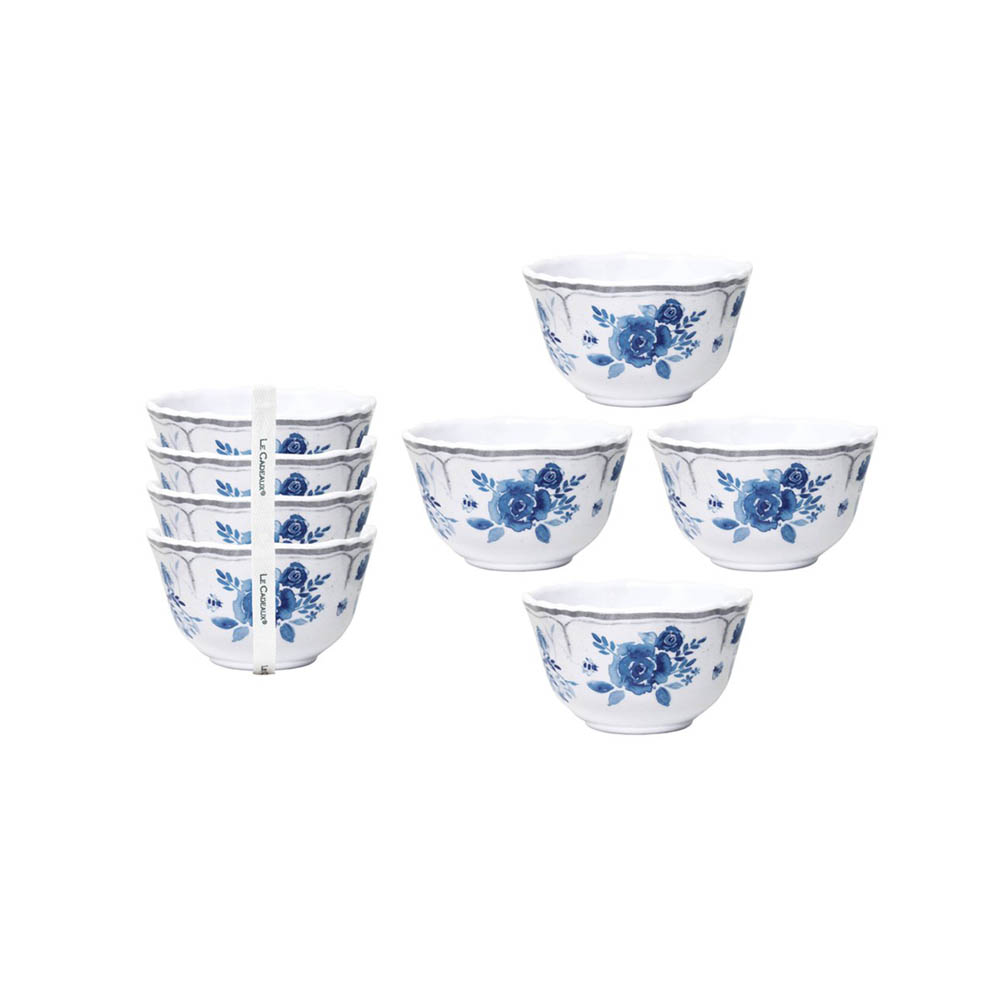 Le Cadeaux Rustica Rose Small Bowls, Set of 4