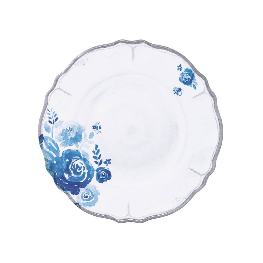 Le Cadeaux Rustica Rose Salad Plate