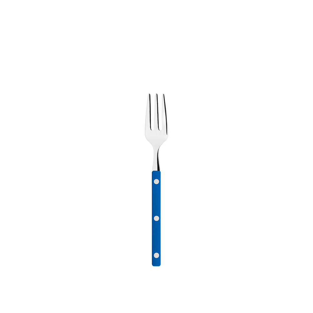 Bugatti Allegra Dessert Fork, Blue