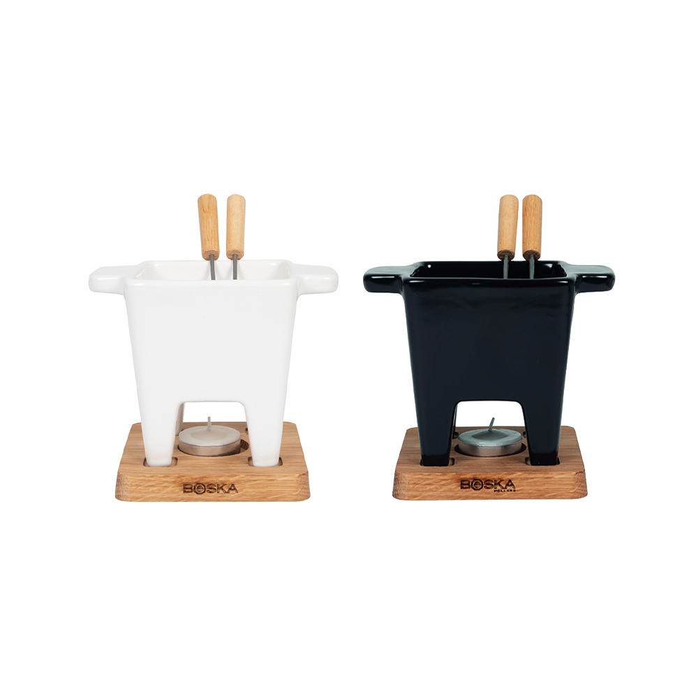 طقم فوندو صغير، تاباس، بوسكا