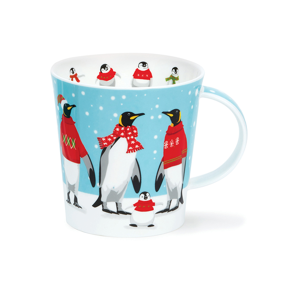 كوب، بطاريق بملابس وأوشحة حمراء، كيرنجورم، دونون