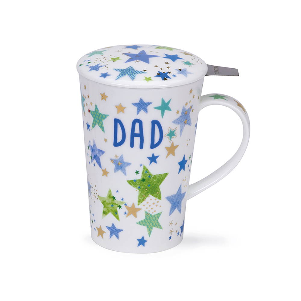 Dunoon Shetland Tea Infuser Mug, Dad