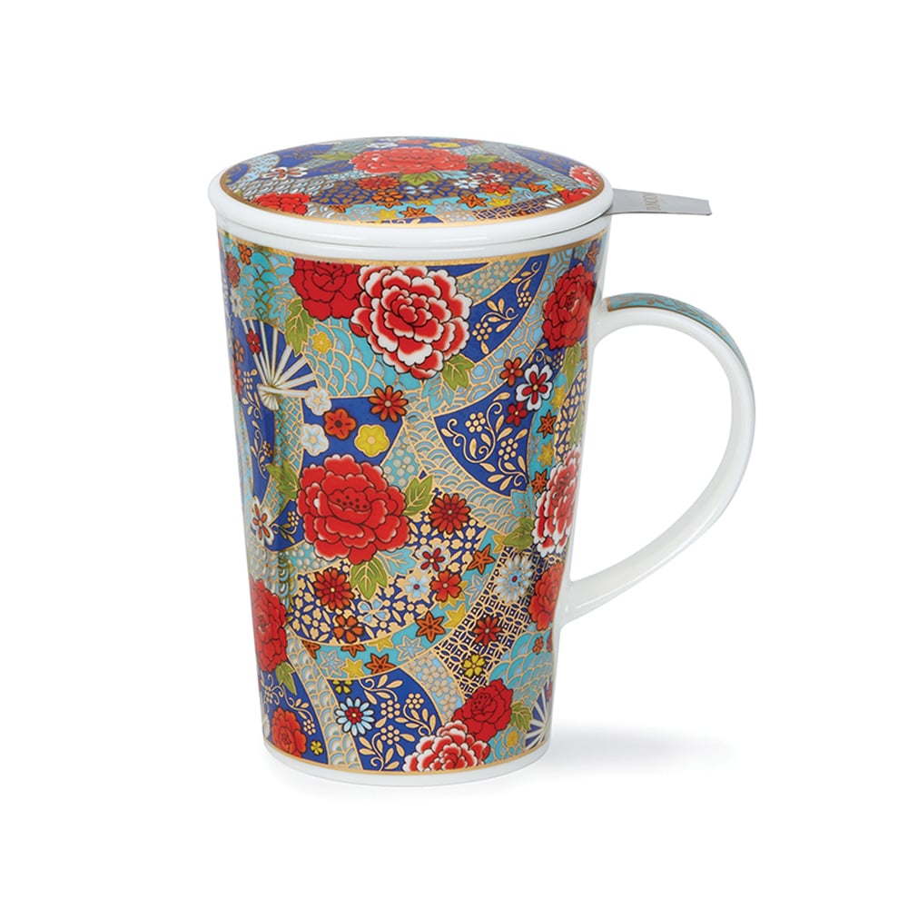 كوب شاي مع مصفاة، كيمونو، شتلاند، دونون