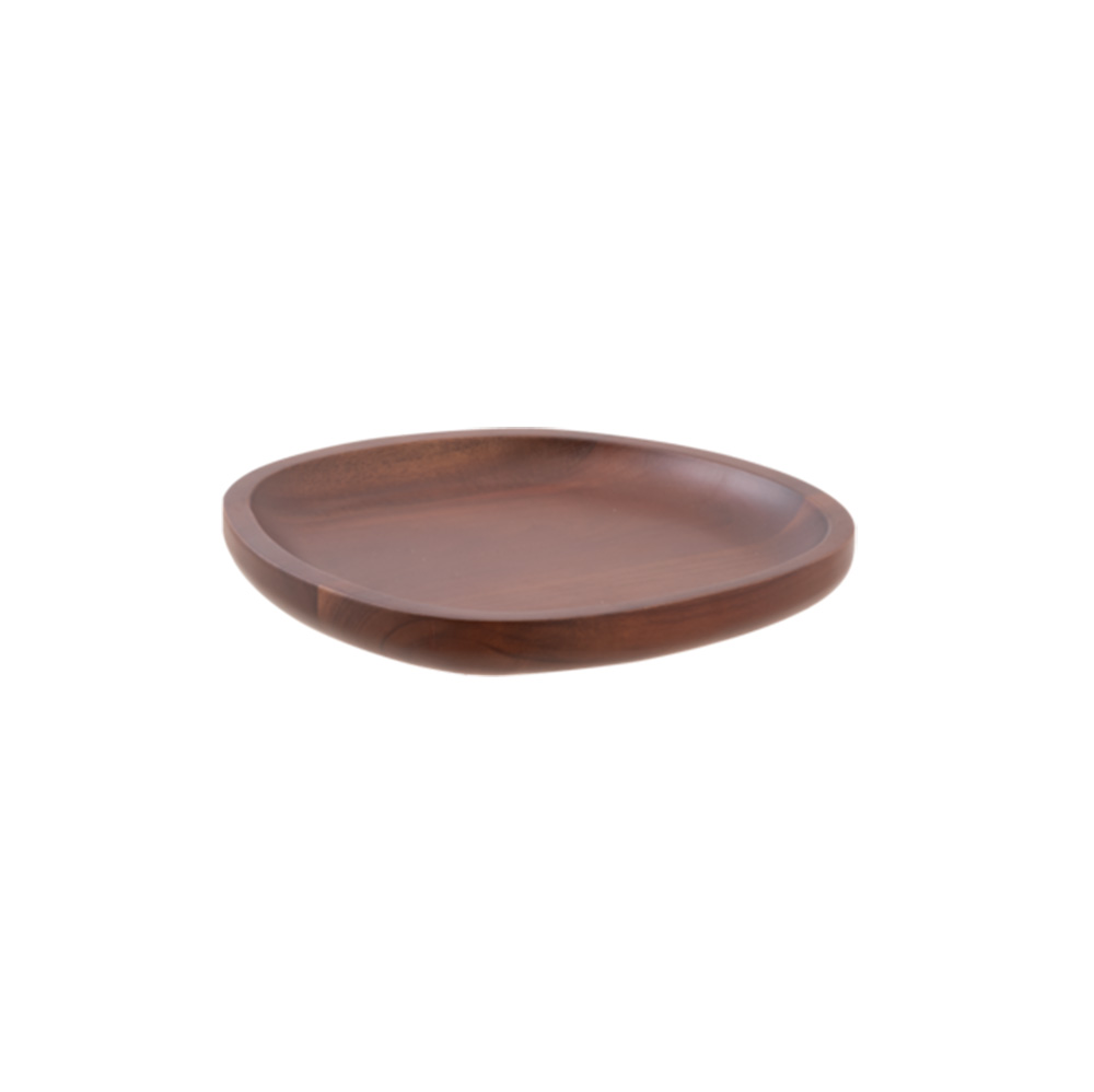 Arthur Krupp Radici Acacia Wood Bowl Plate, 20cm
