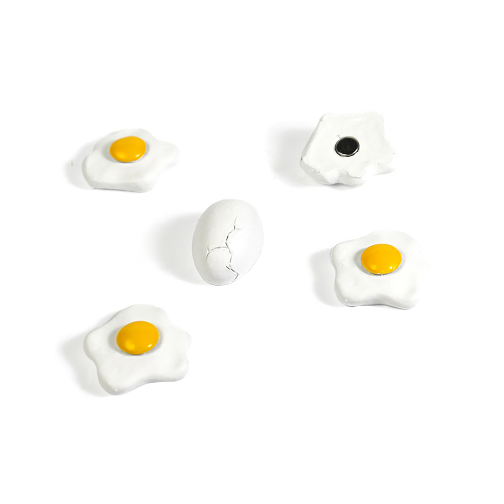 طقم 5 قطع لاصقات مغناطيسية بشكل بيضة، تريندفورم