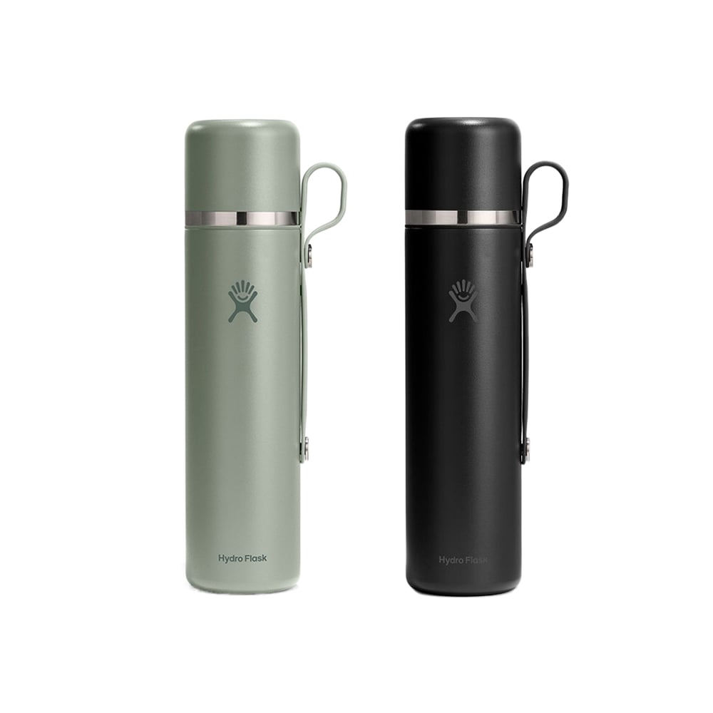 مطارة معزولة مع كوب 1 ليتر، هايدرو فلاسك