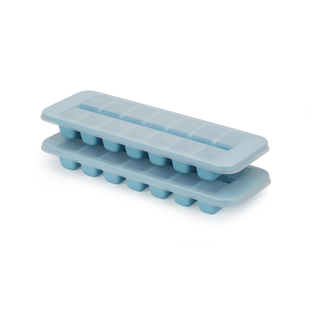 طقم 2 صواني مكعبات ثلج سهلة التعبئة فلو، جوزف جوزف