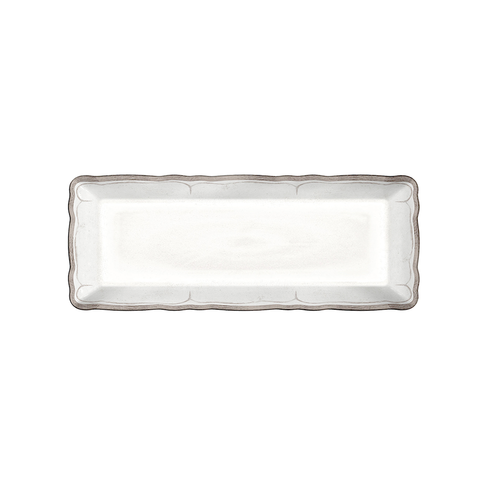 طبق تقديم مستطيل، رستيكا، لو كادو