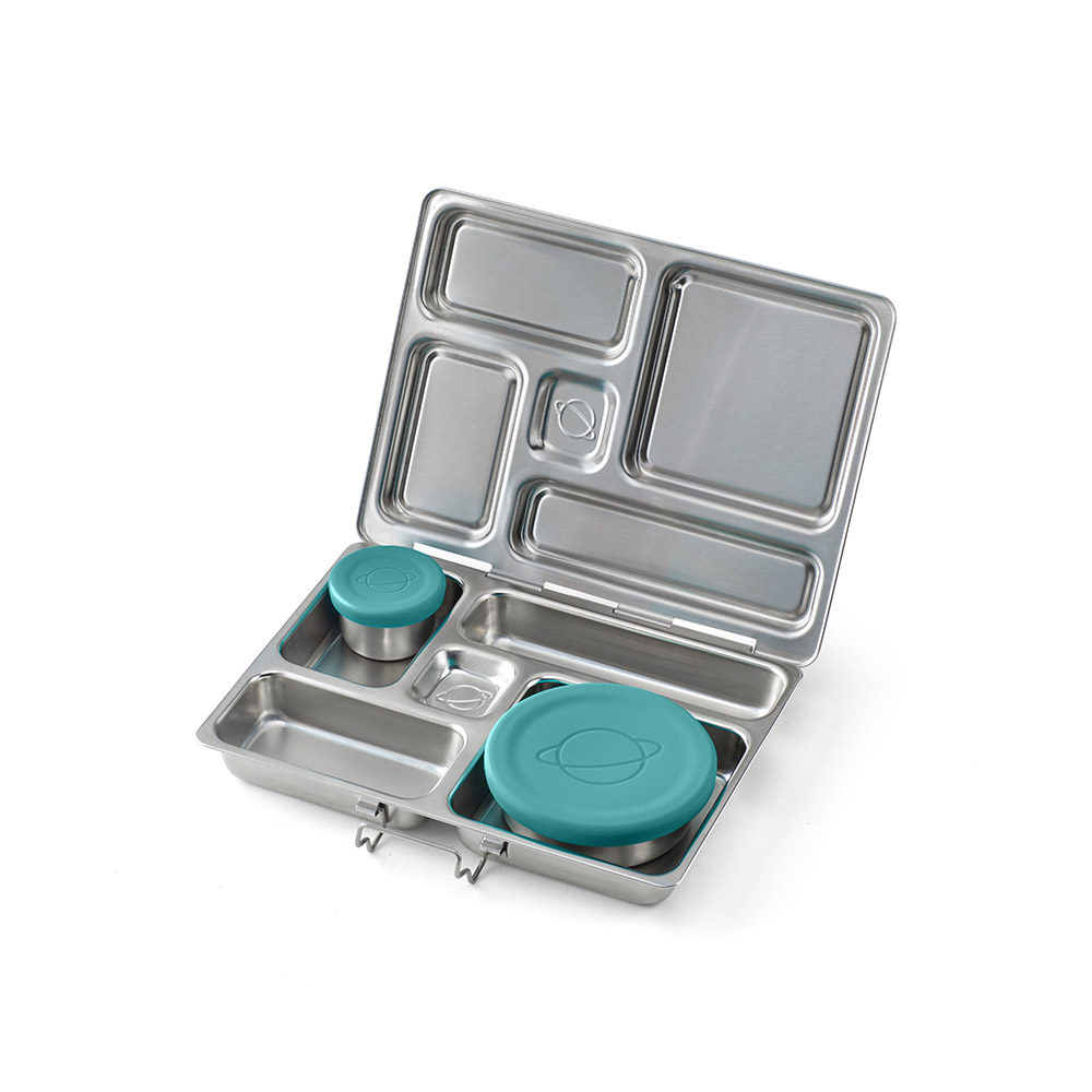 طقم علبة توضيب طعام ستانلس ستيل، روفر، بلانت بوكس