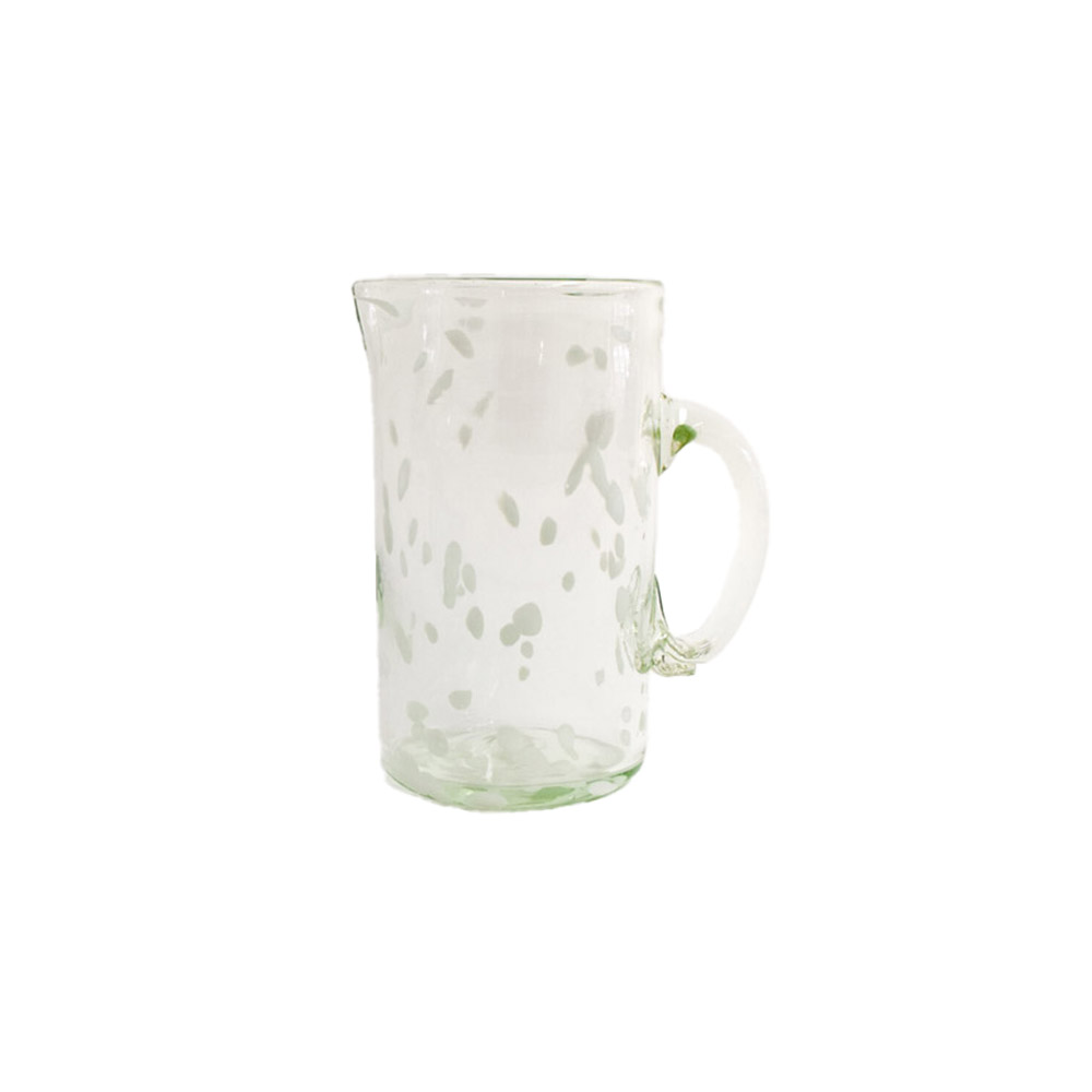 ابريق زجاجي، نقشة بقع بيضاء، لافيوريه