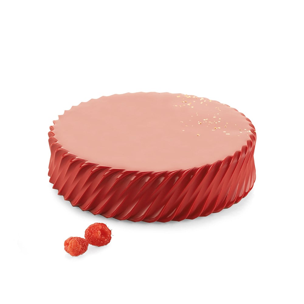 قالب حلى ثلاثي أبعاد، شكل دائري متموج، سيليكومارت