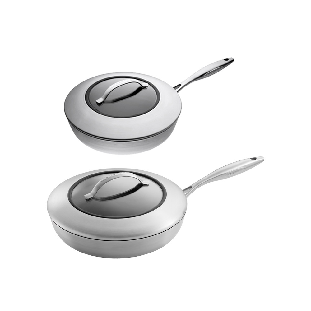 مقلاة سوتيه مع غطاء، سي تي إكس، سكانبان