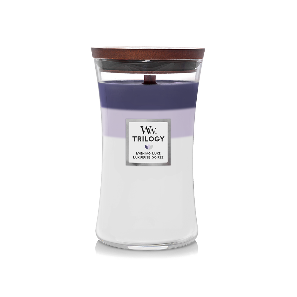 Woodwick Trilogy Large Candle, Evening Luxe