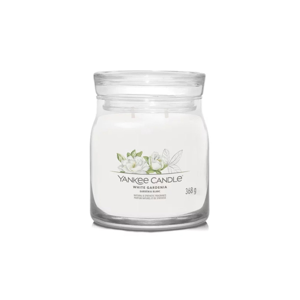Yankee Candle Signature Medium Jar, White Gardenia