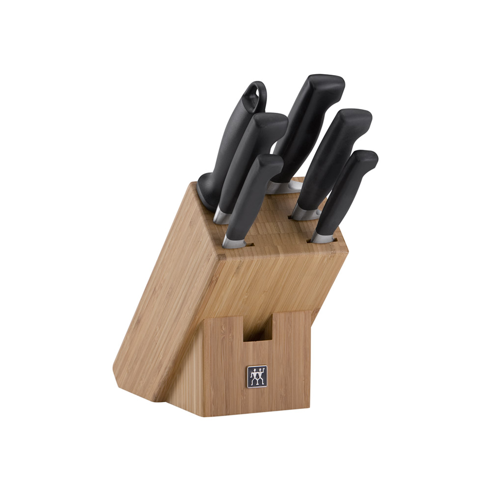 طقم 7 قطع سكاكين مع حاملة، فور ستار، زويلينج