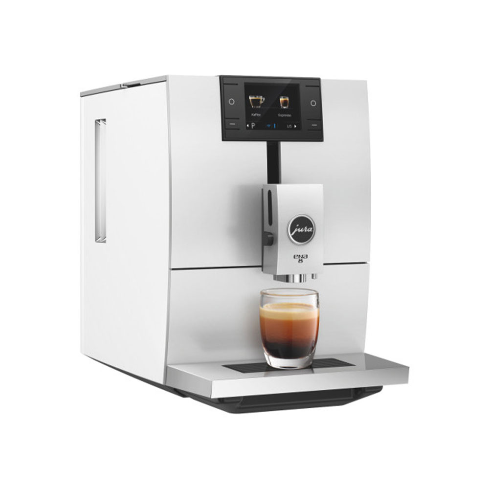 صانعة القهوة إينا 8، أبيض، جورا