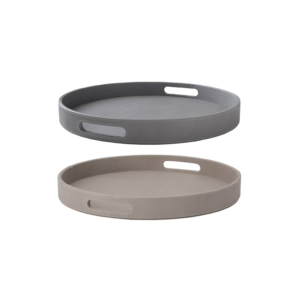 Mojoo Sting Round Tray with Handle