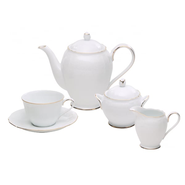 طقم 29 قطعة أدوات تقديم شاي، ذهبي، برنسس بوكيه، نوريتاكي