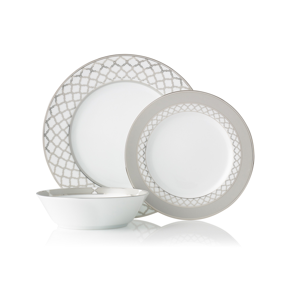 طقم 33 أدوات مائدة فضي ايتيرنال بالاس، نوريتاكي