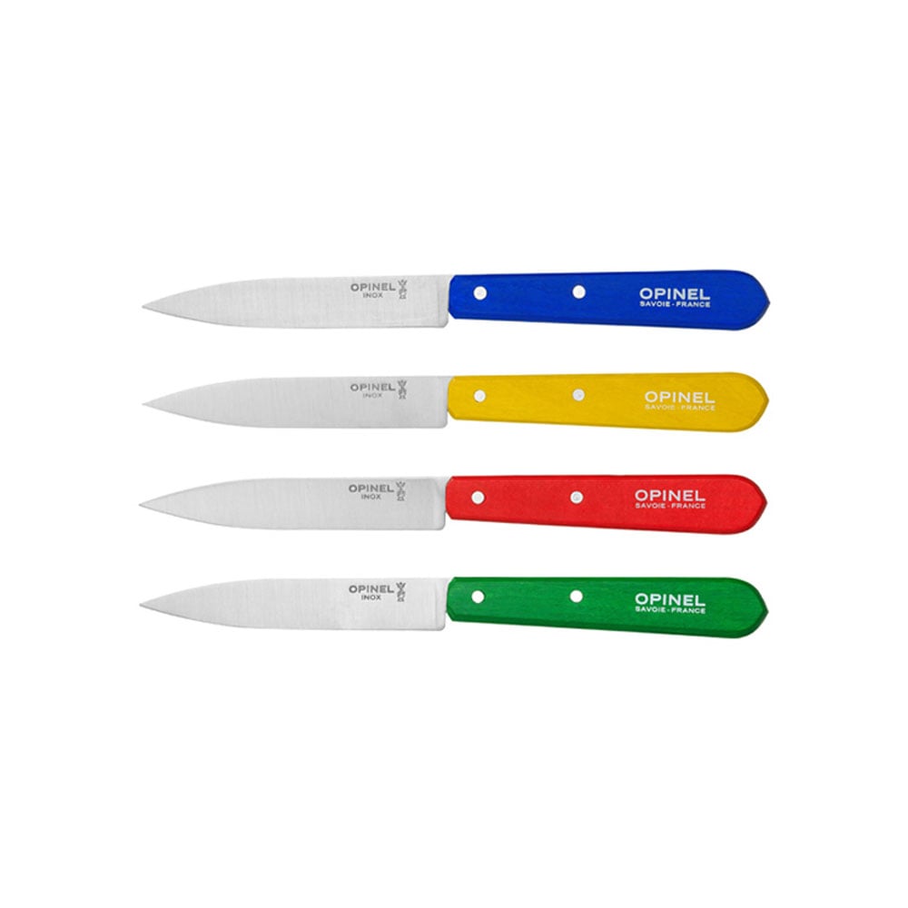 طقم 4 قطع سكاكين تقشير، كلاسيك، أوبينيل