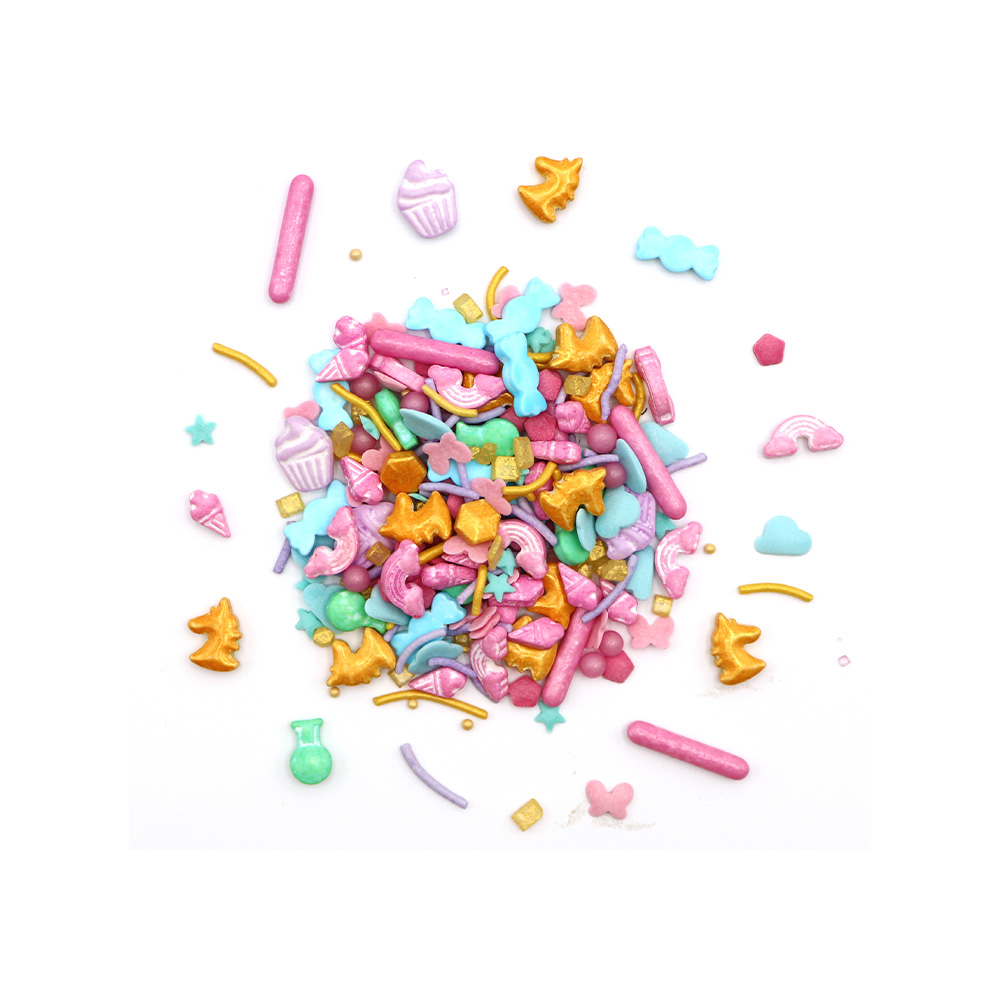 تشكيلة سبرنكلز، يونيكورن، آوت أوف ذا بوكس، بي أم إي 