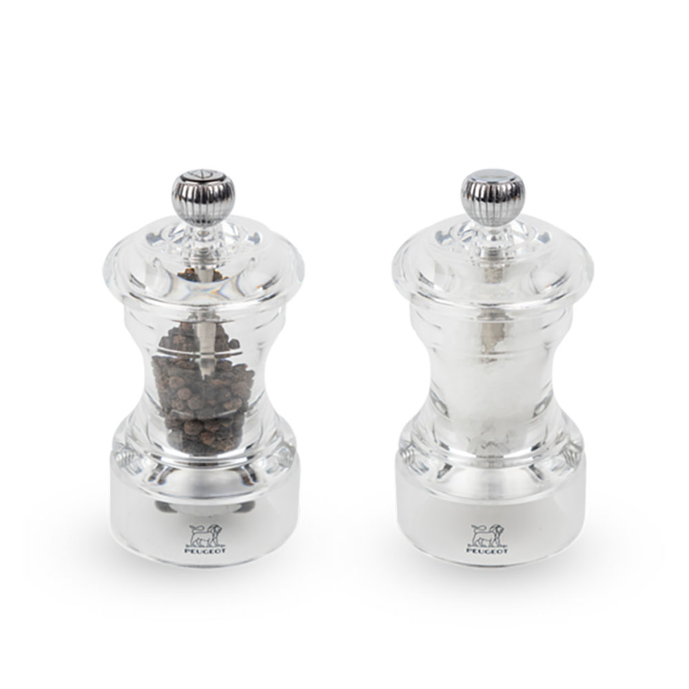 طقم مطحنة ملح ومطحنة فلفل ديو، بيسترو، بيجو