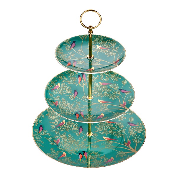 Portmeirion Sara Miller Chelsea 3-Tier Cake Stand