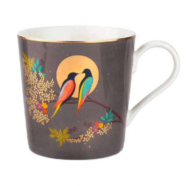 Portmeirion Sara Miller Chelsea Mug, Grey, 340ml