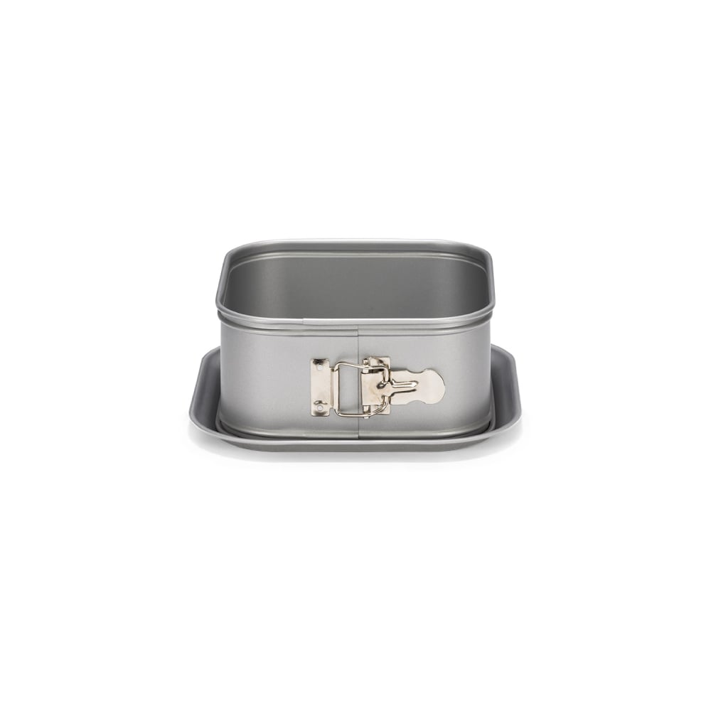 صينية سبرنجفورم مربعة عميقة، سيلفر توب، باتيس