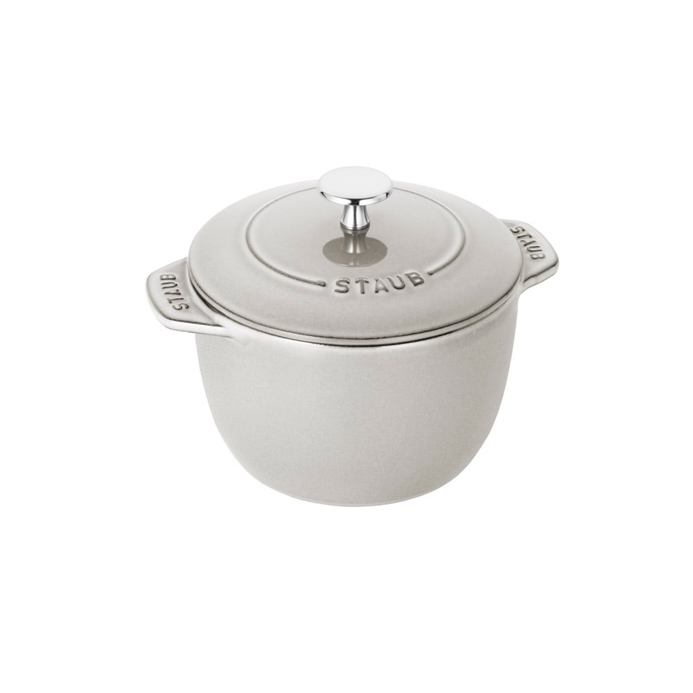 كسرولة أرز حديد زهر أبيض كريمي 16 سنتم، ستوب