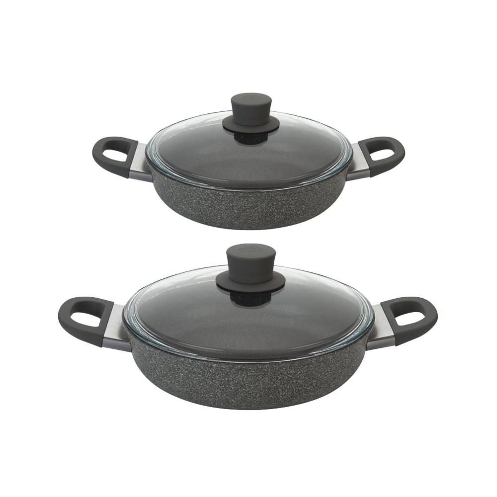 كسرولة حافة منخفضة مع غطاء، مورانو، بلاريني