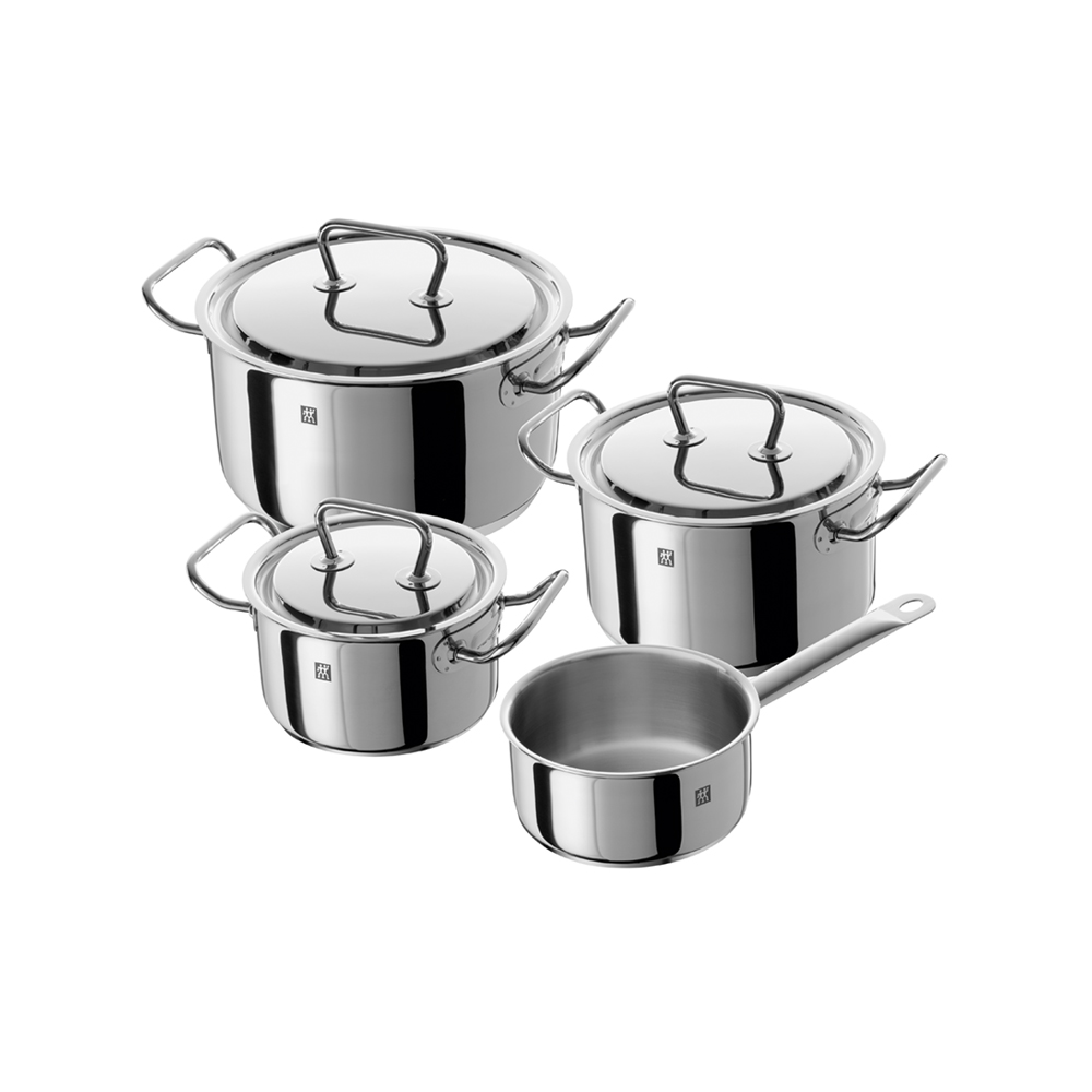 طقم 4 أواني طبخ، توين كلاسيك، زويلينج