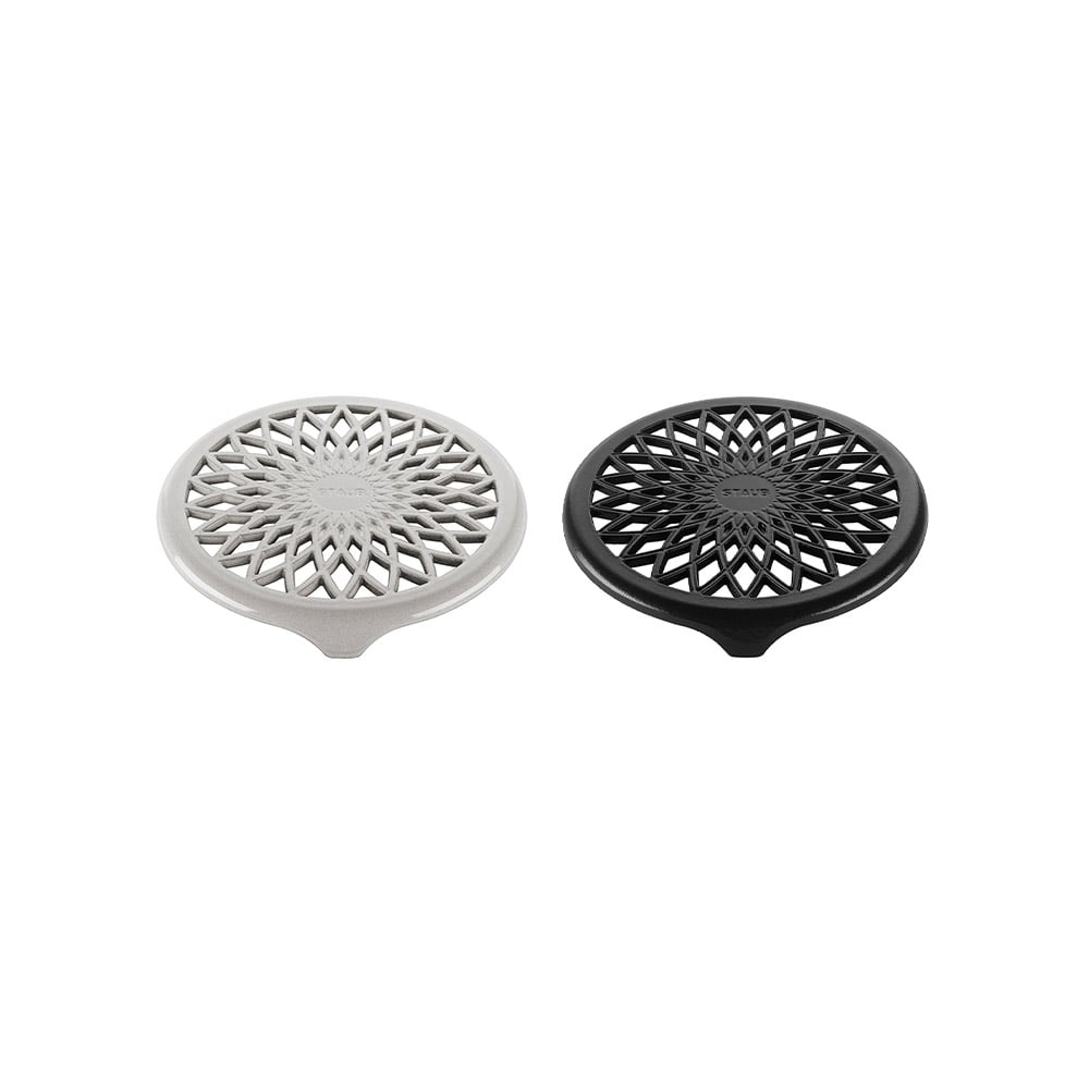 قاعدة حديد زهر للأطباق الساخنة، ستوب