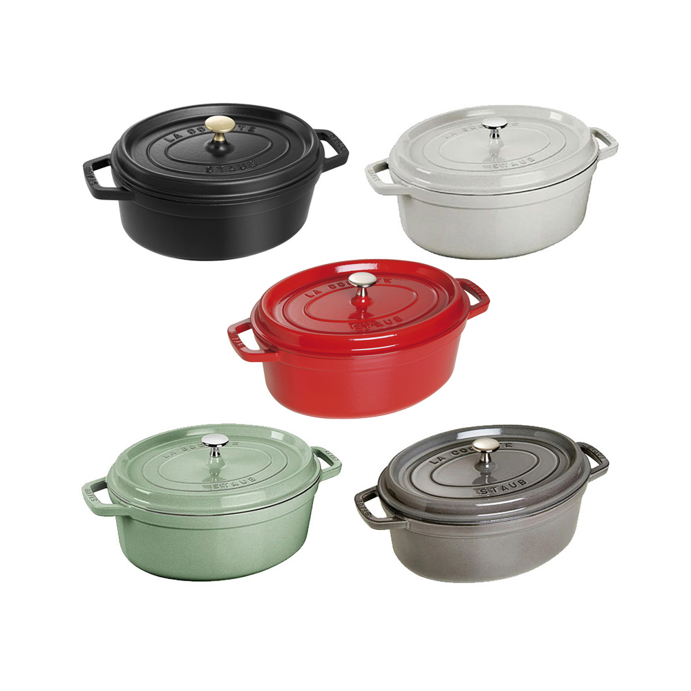 كسرولة حديد زهر بيضاوية 29 سنتم، ستوب