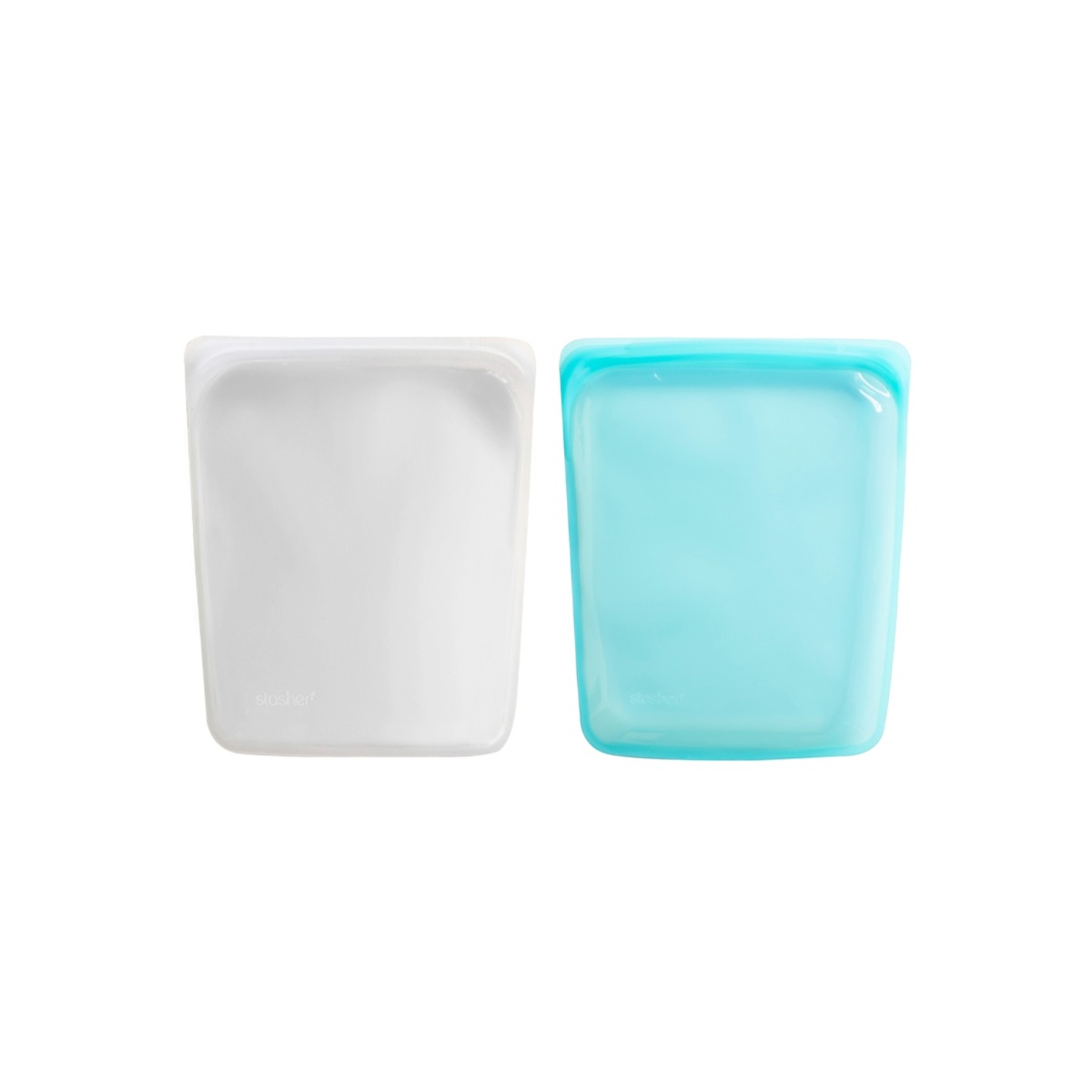 كيس توضيب كبير متكرر الاستخدام من السيليكون، ستاشر