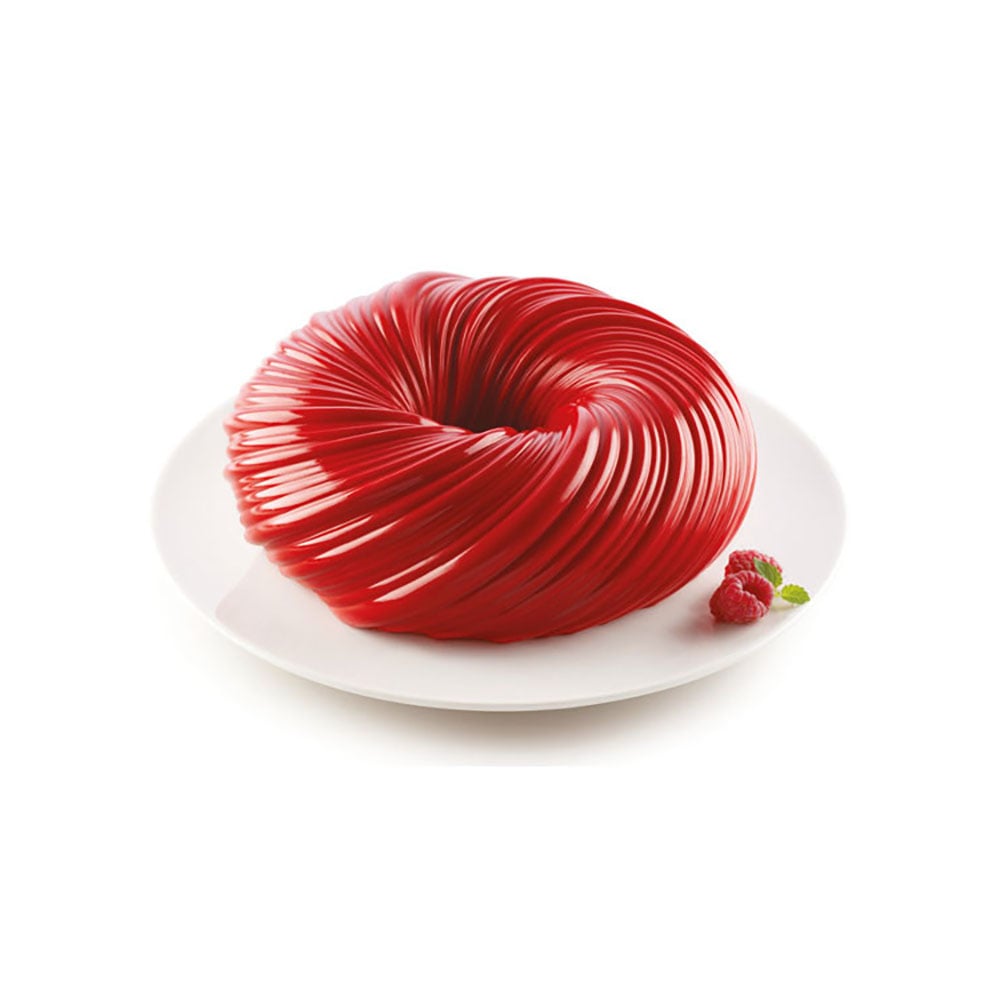 قالب ثلاثي أبعاد شكل نسيج دائري ملتف، سيليكومارت