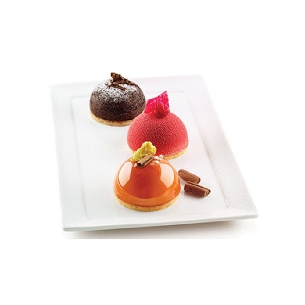 Silikomart Classic Semi Sphere Mould, 6 Cavities