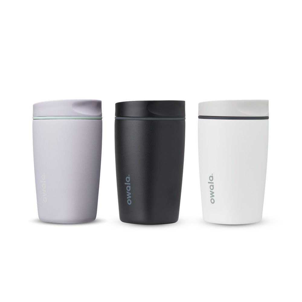 Owala SmoothSip Slider Insulated Coffee Tumbler, 355ml